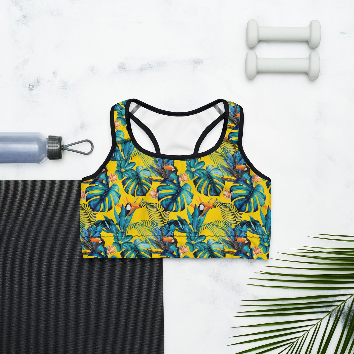 Lemon Leaf Sports Bra