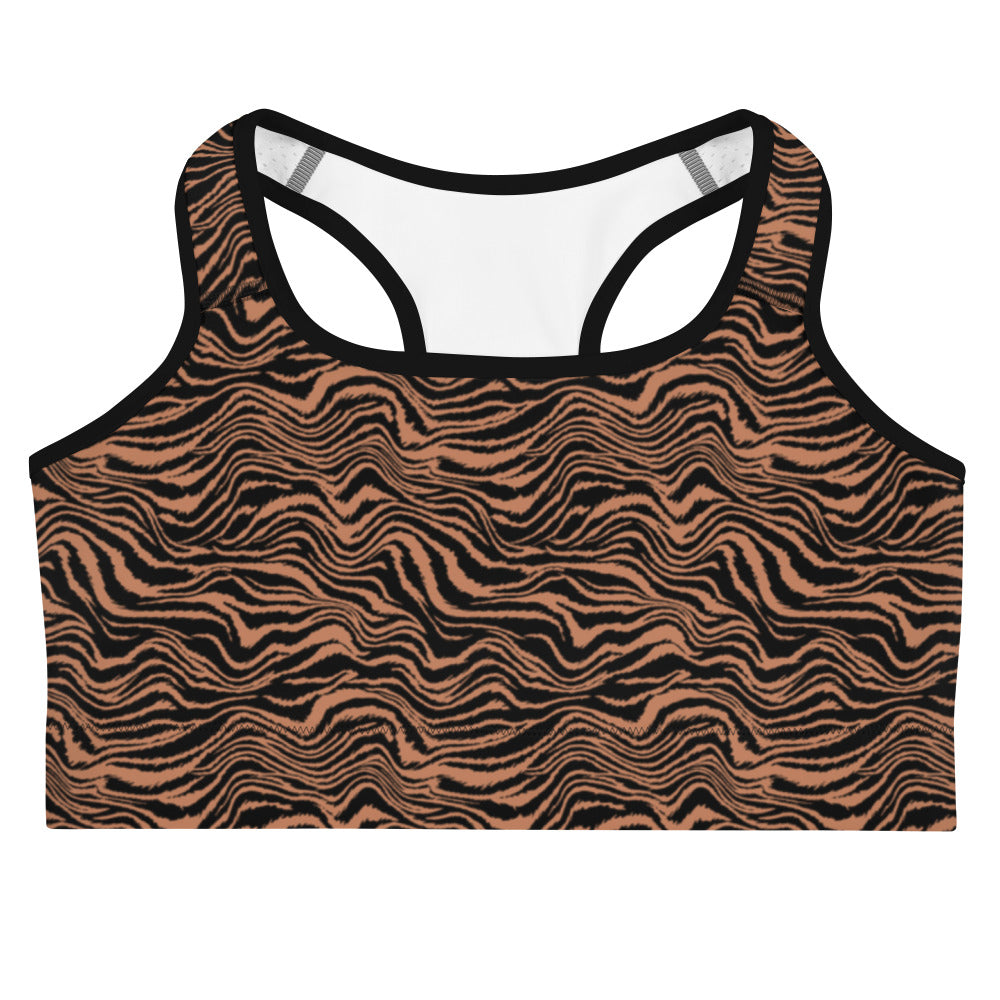 Midnight Safari Sports Bra