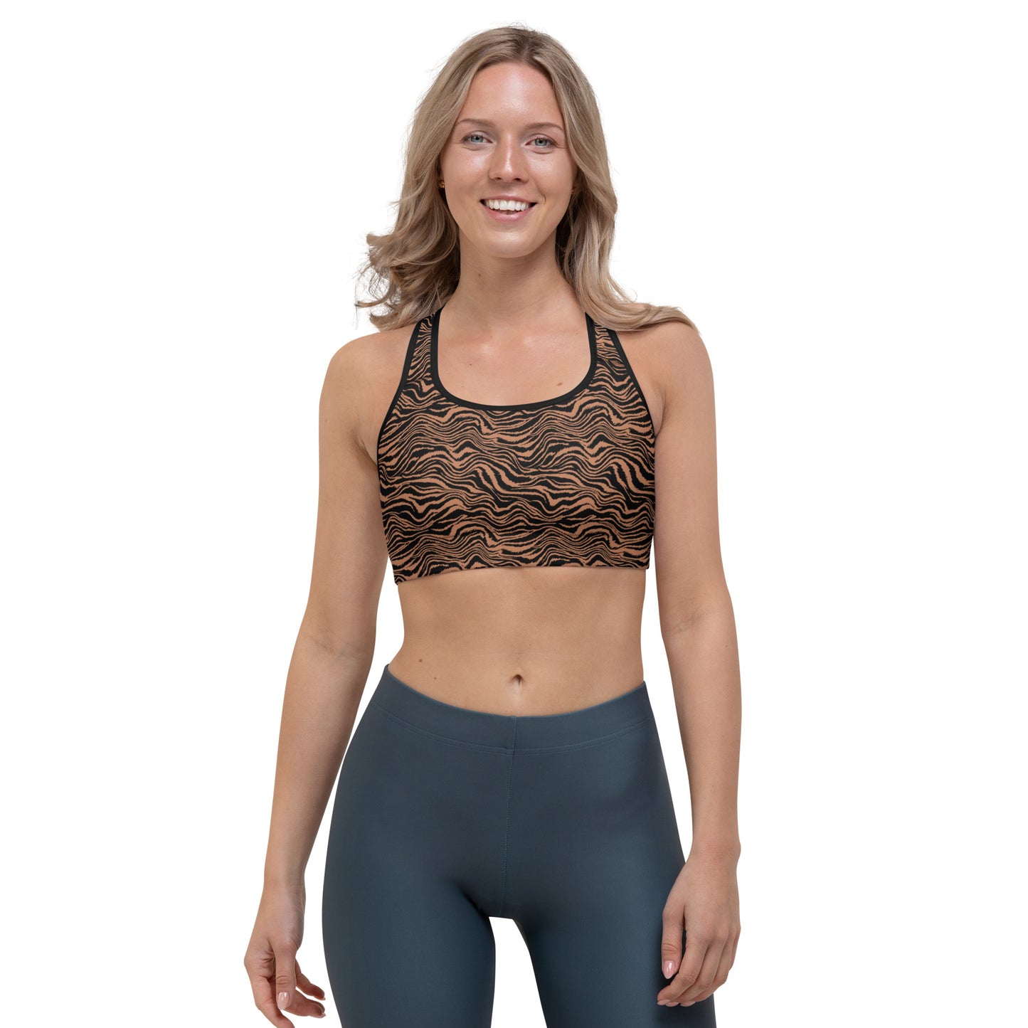 Midnight Safari Sports Bra