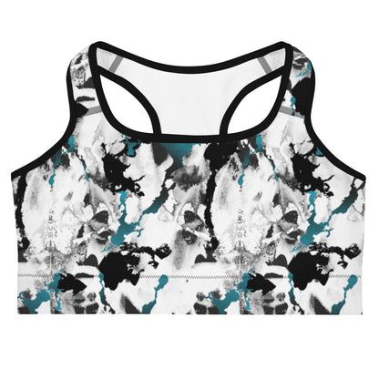 Abstract Aura Sports Bra