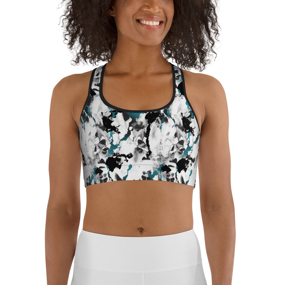 Abstract Aura Sports Bra