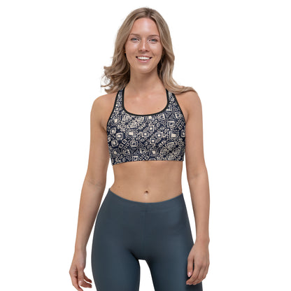 Zenith Contrast Sports Bra