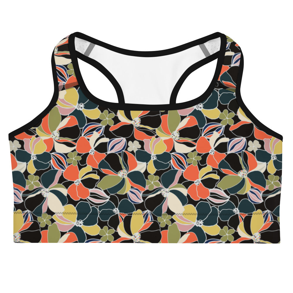 Flora Chic Sports Bra