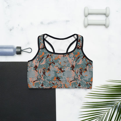 Marble Motion Sports Bra