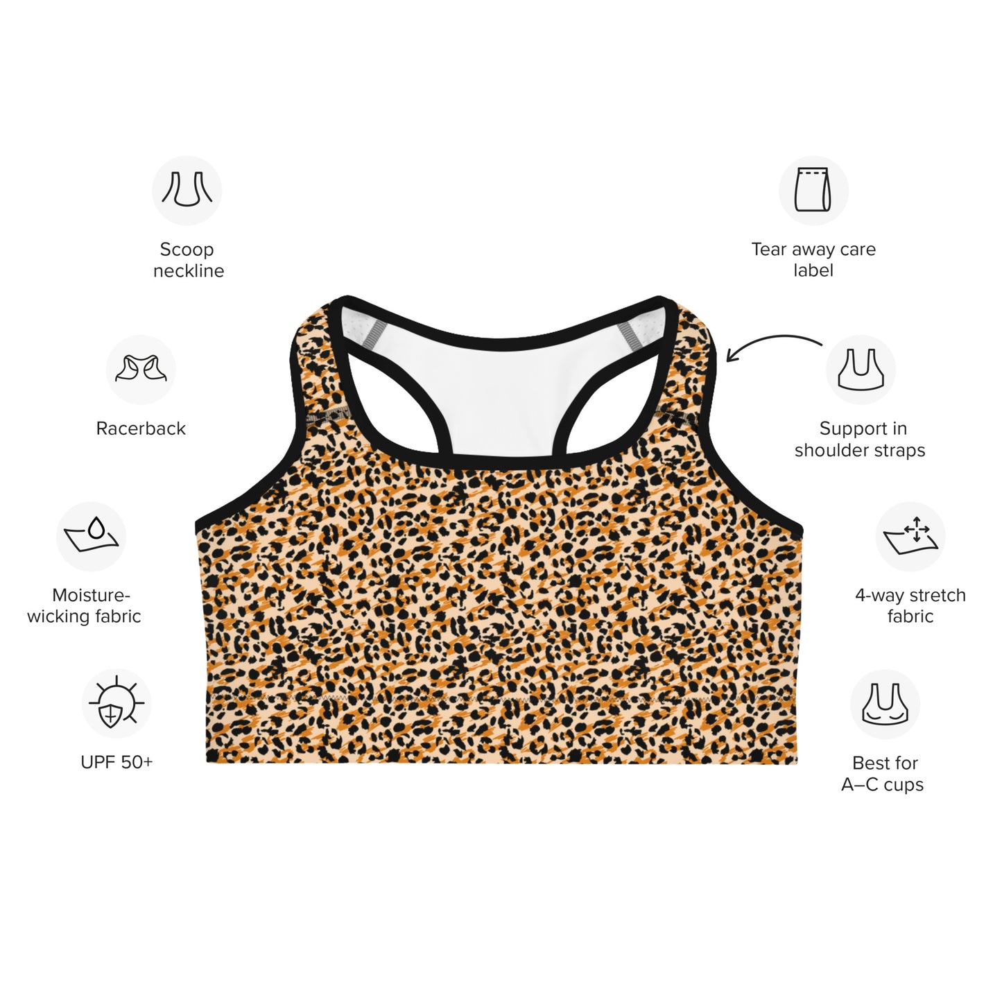 Animal Instinct Sports Bra