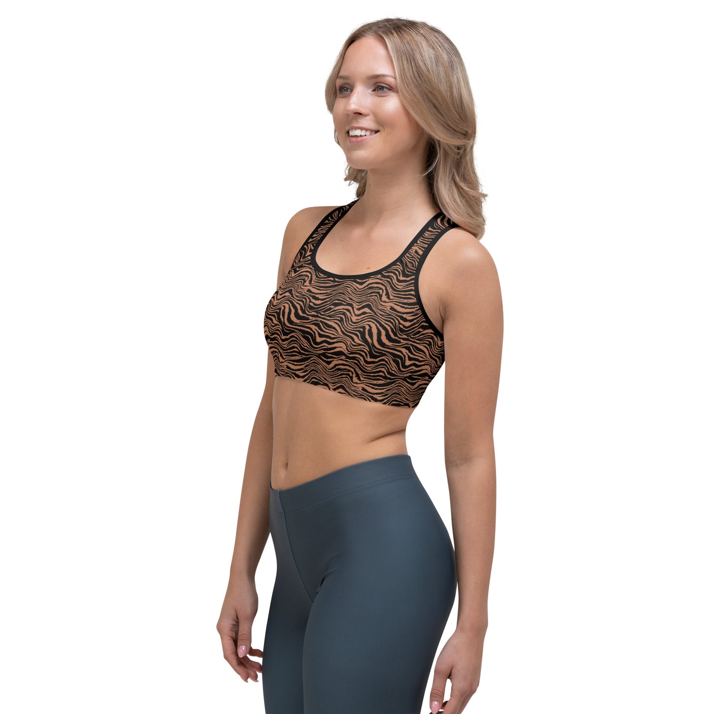 Midnight Safari Sports Bra