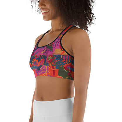 Radiant Rhythm Sports Bra