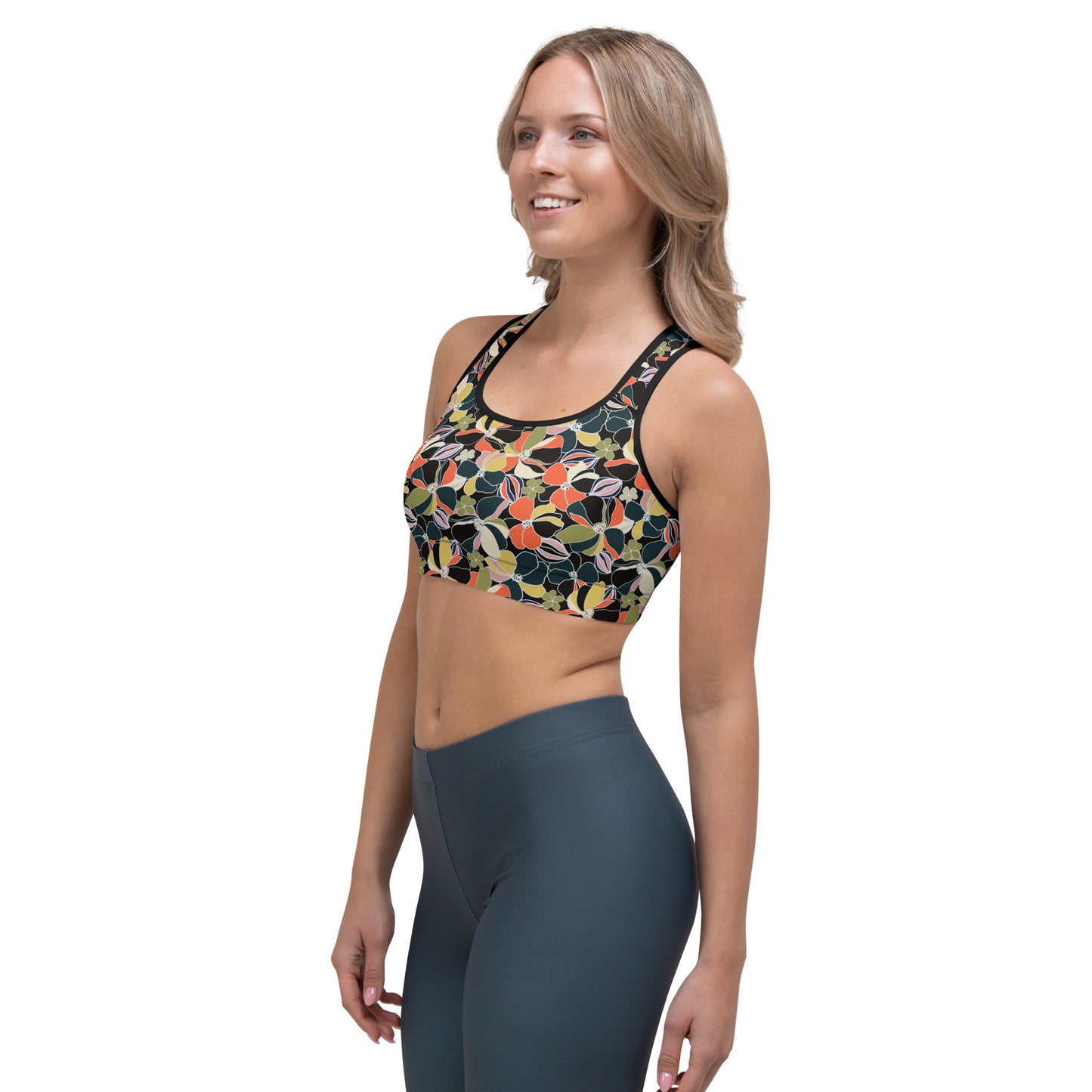 Flora Chic Sports Bra