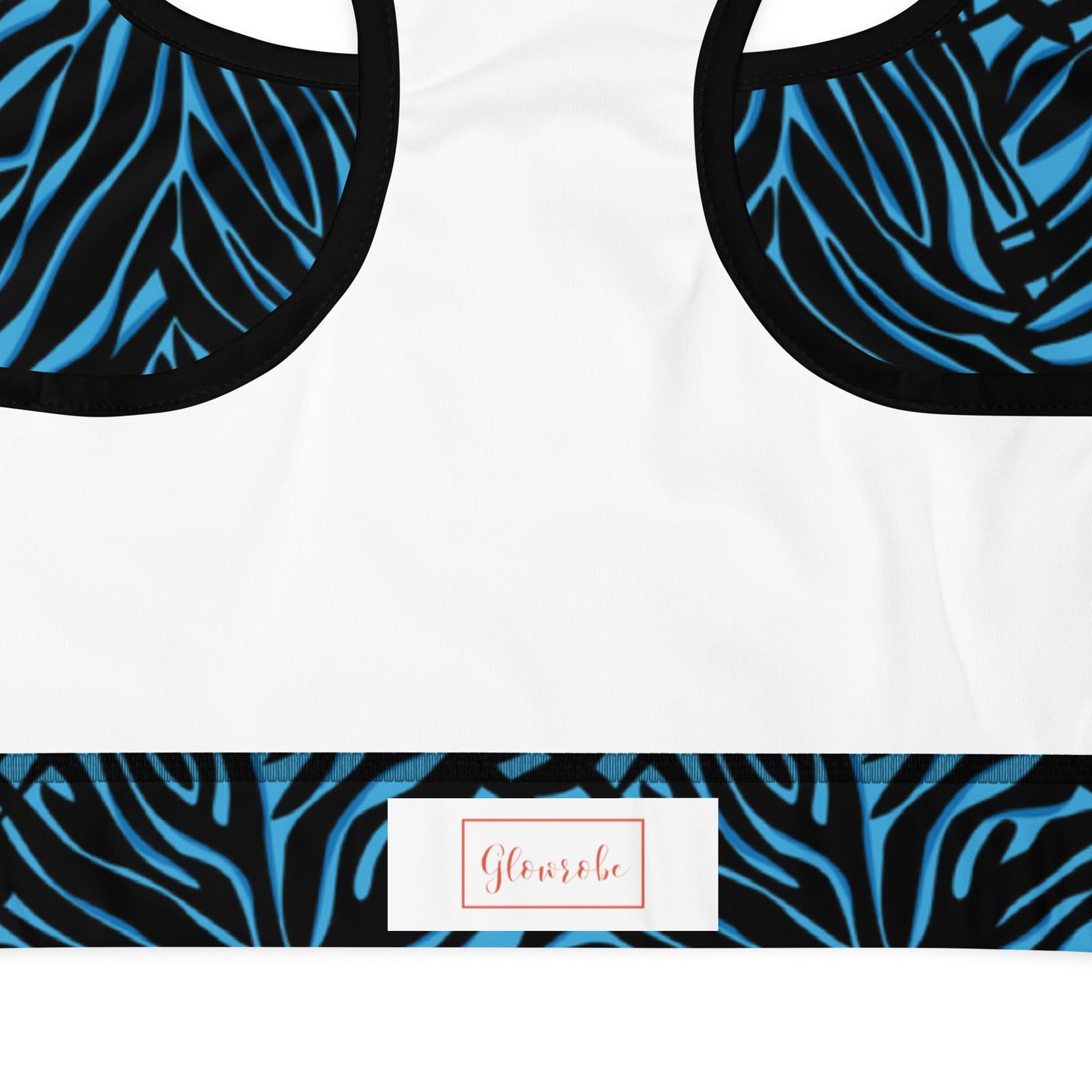 Azure Instinct Blue Sports Bra