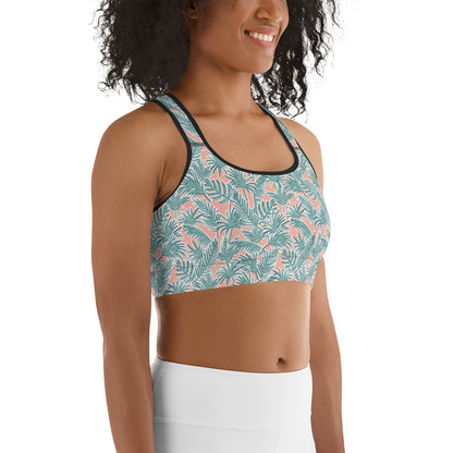 Serene Garden Sports Bra