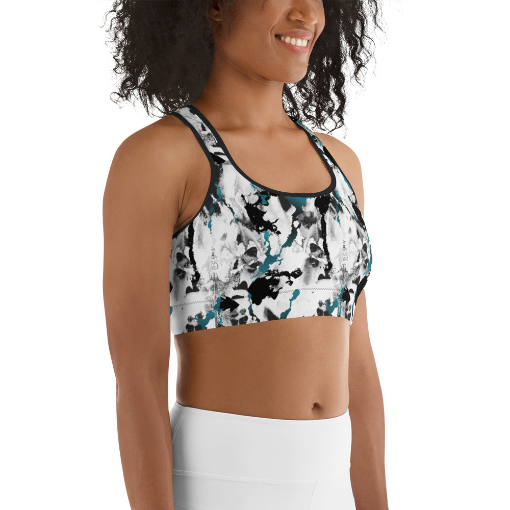 Abstract Aura Sports Bra