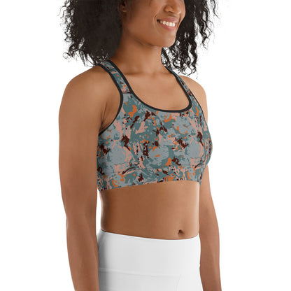 Marble Motion Sports Bra