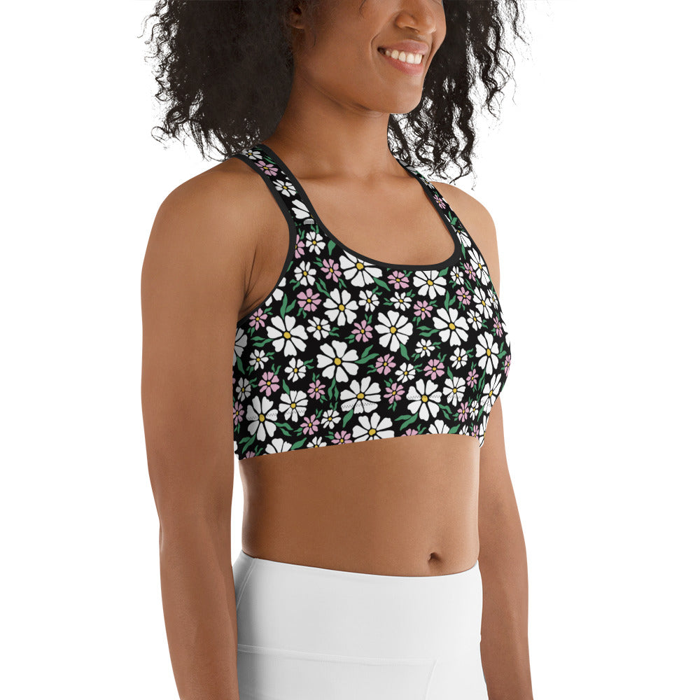 Blooming Buds Sports Bra