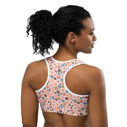 Blooming Garden Sports Bra