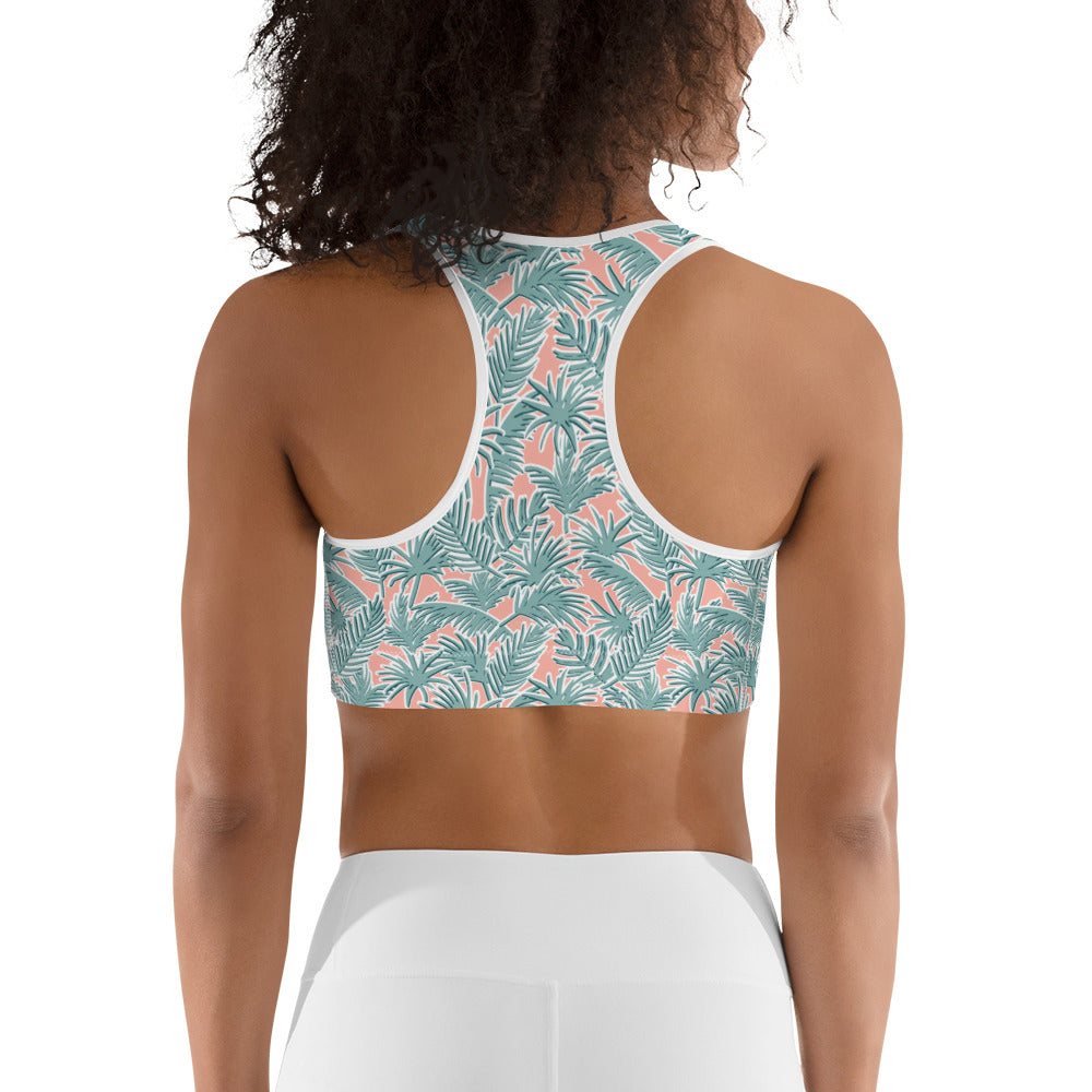 Serene Garden Sports Bra