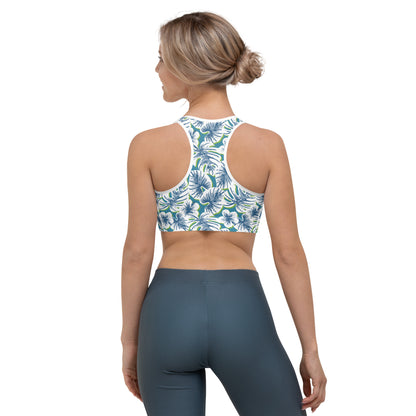 Floral Harmony Sports Bra