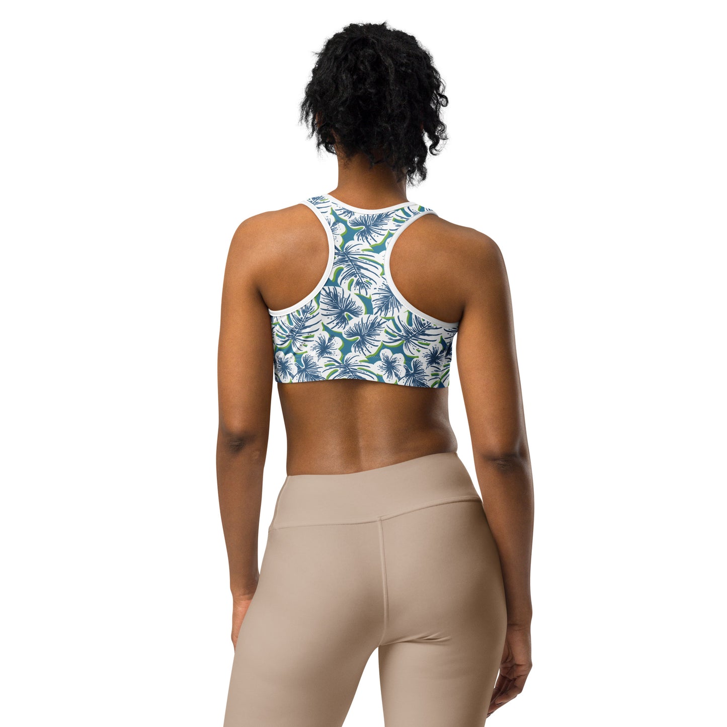 Floral Harmony Sports Bra