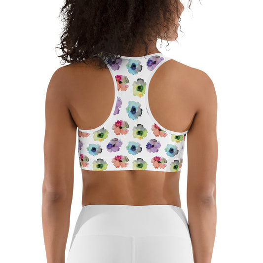 Floral Fiesta Sports Bra