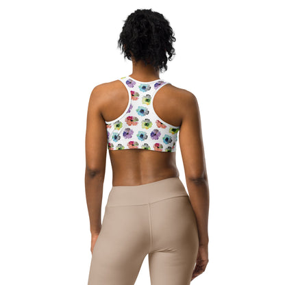 Floral Fiesta Sports Bra