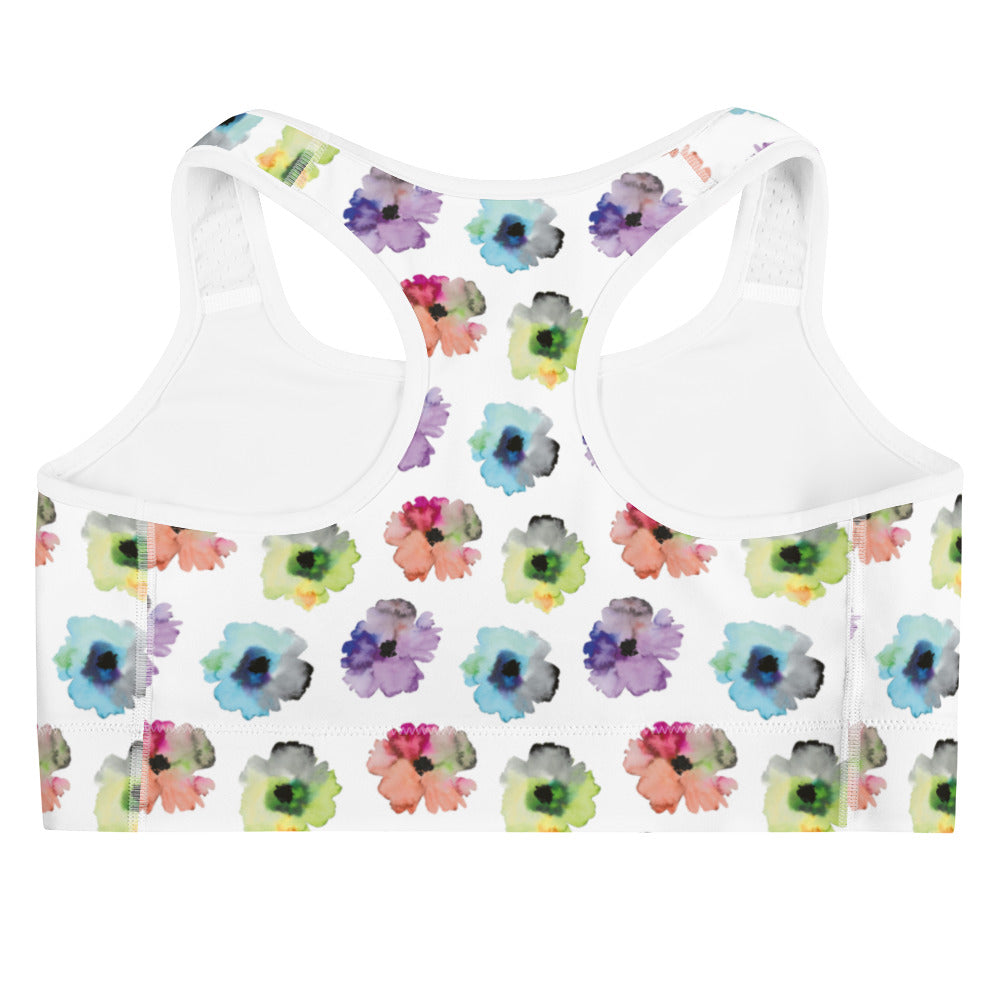 Floral Fiesta Sports Bra