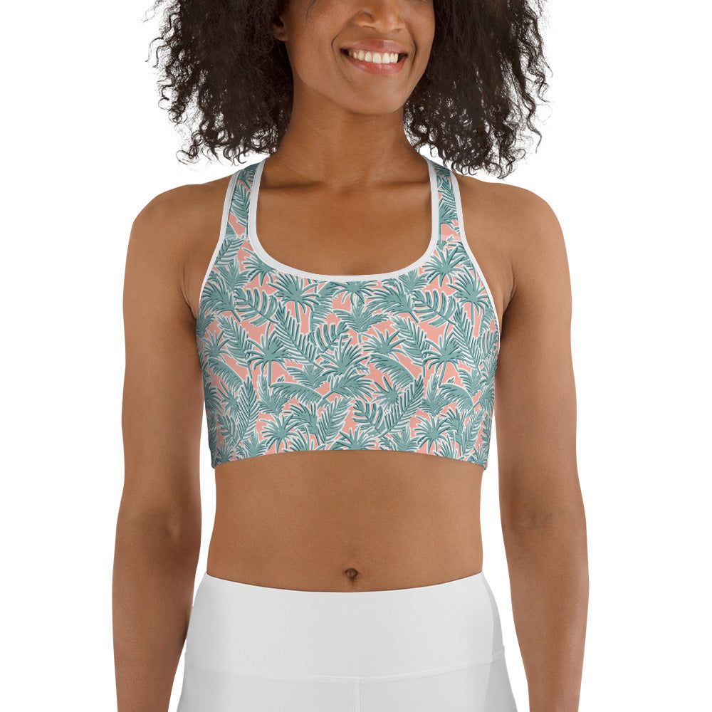 Serene Garden Sports Bra