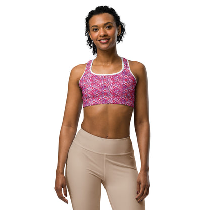 Heartbeat Charm Sports Bra