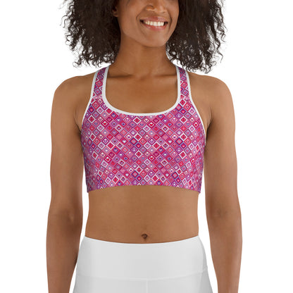 Heartbeat Charm Sports Bra