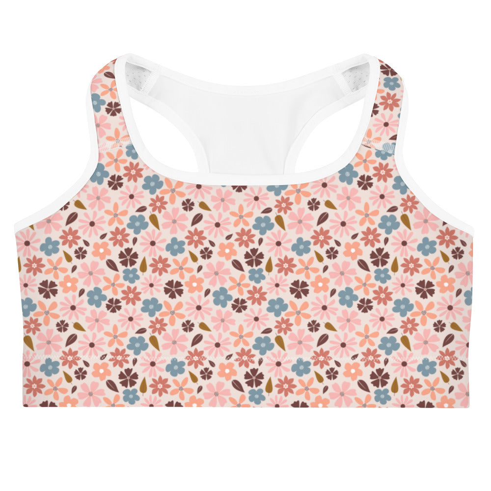 Blooming Garden Sports Bra