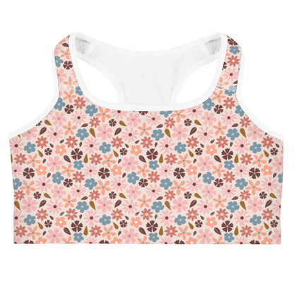 Blooming Garden Sports Bra