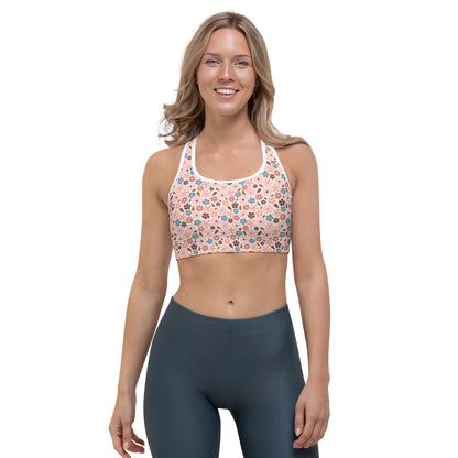 Blooming Garden Sports Bra