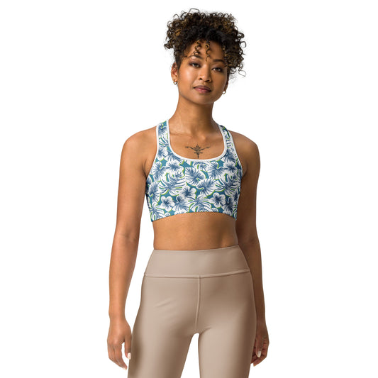 Floral Harmony Sports Bra