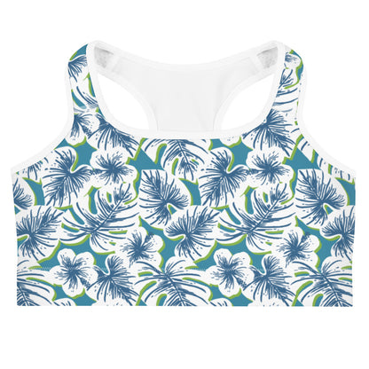 Floral Harmony Sports Bra