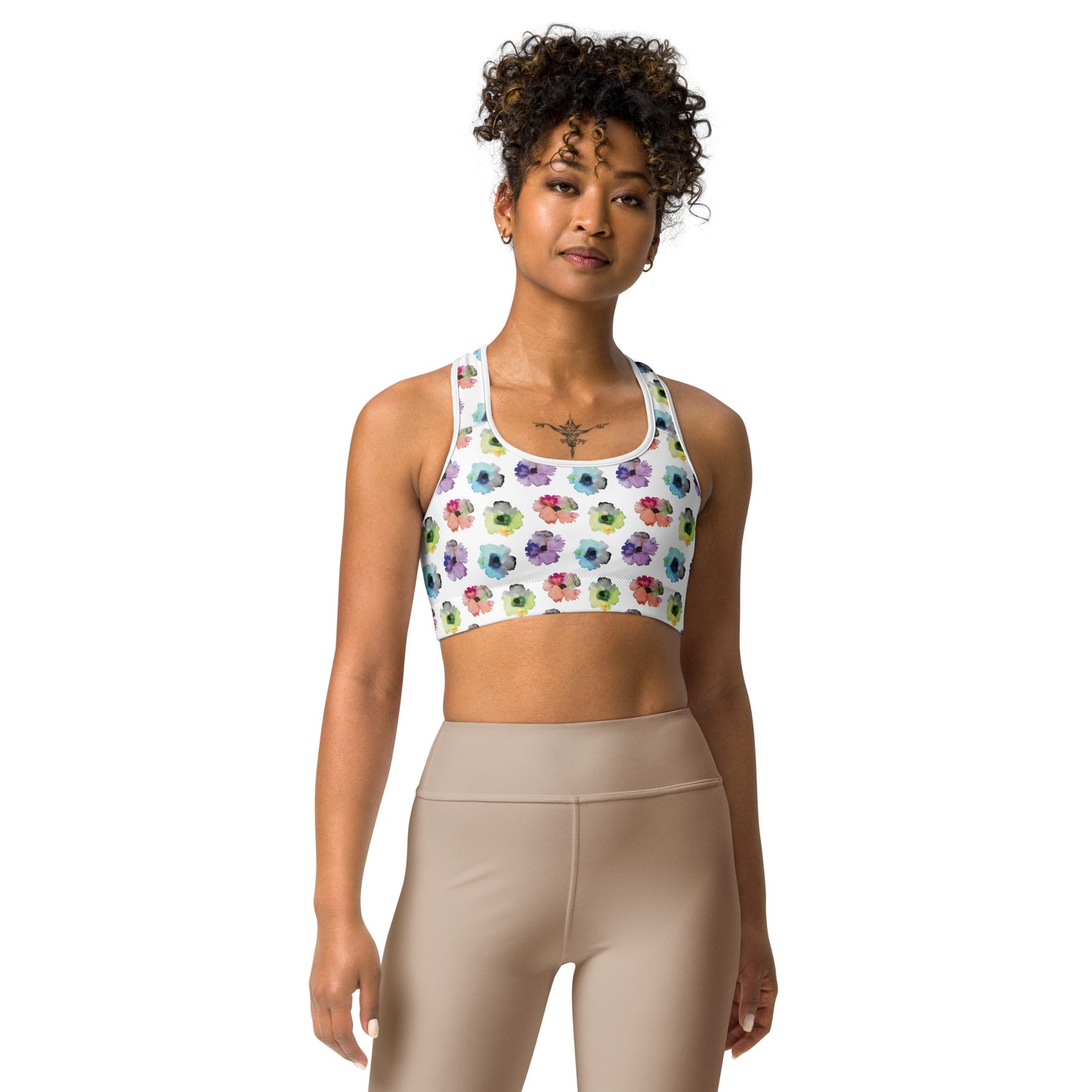 Floral Fiesta Sports Bra