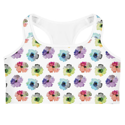 Floral Fiesta Sports Bra