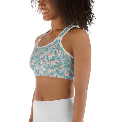 Serene Garden Sports Bra