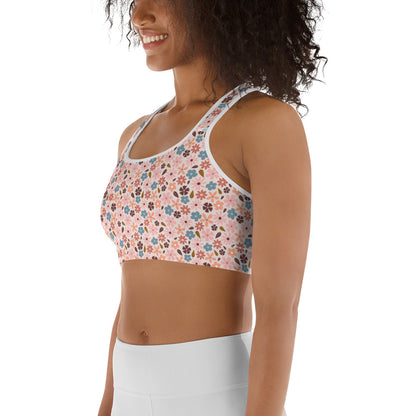 Blooming Garden Sports Bra