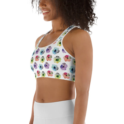 Floral Fiesta Sports Bra