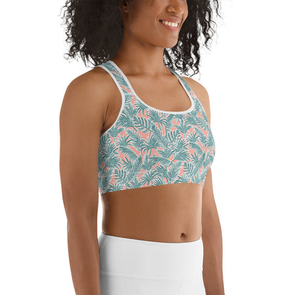 Serene Garden Sports Bra