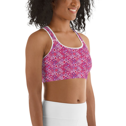 Heartbeat Charm Sports Bra