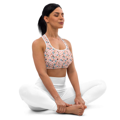 Blooming Garden Sports Bra