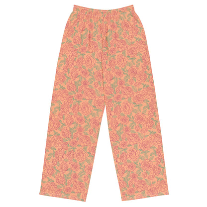 Floral Flavors Wide-Leg Pants