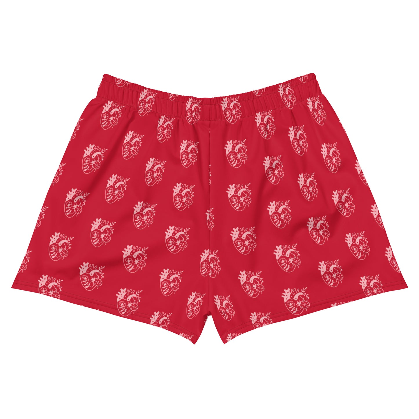 Vermilion Vibe Recycled Athletic Shorts