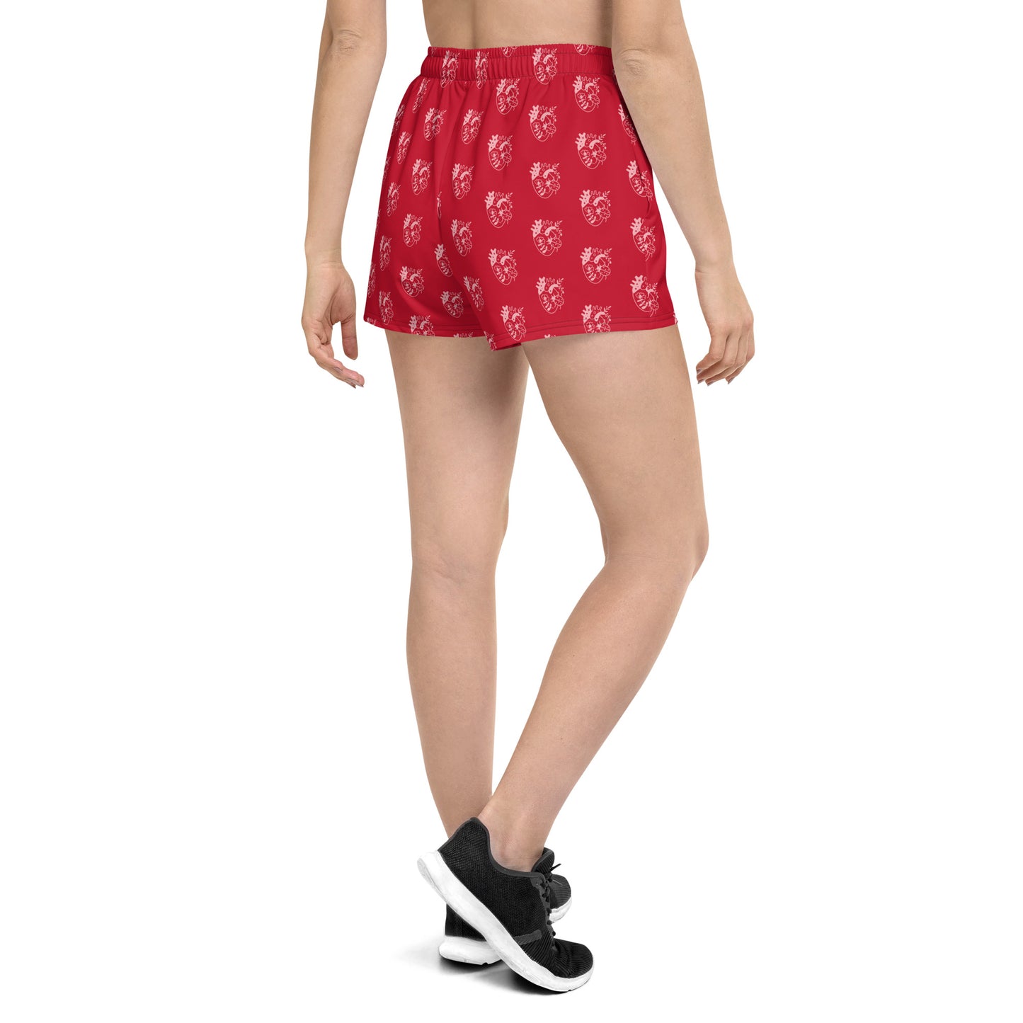 Vermilion Vibe Recycled Athletic Shorts