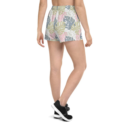 Leafy Whispers Recycled Athletic Shorts