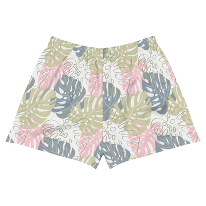 Leafy Whispers Recycled Athletic Shorts