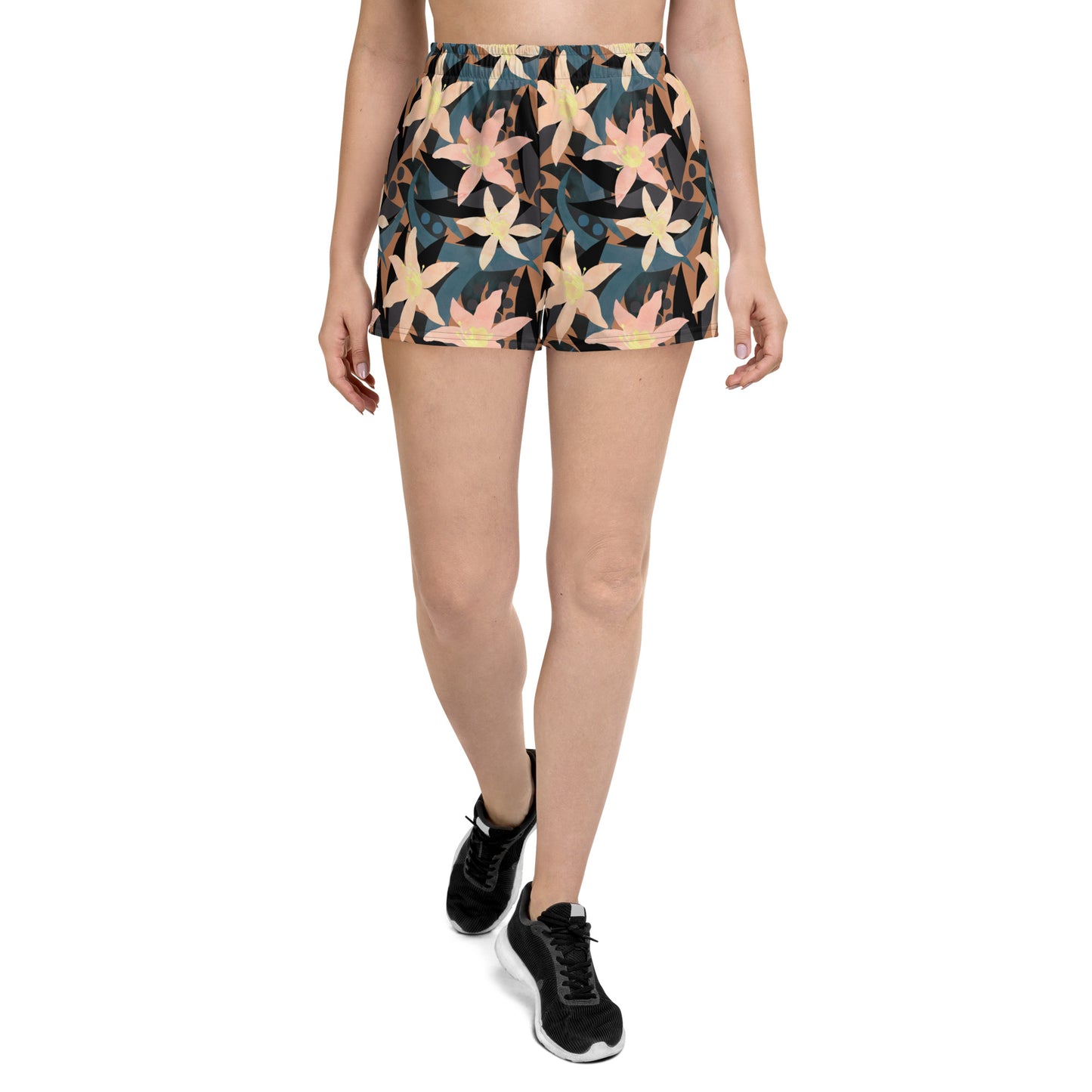 Floral Bloom Recycled Athletic Shorts