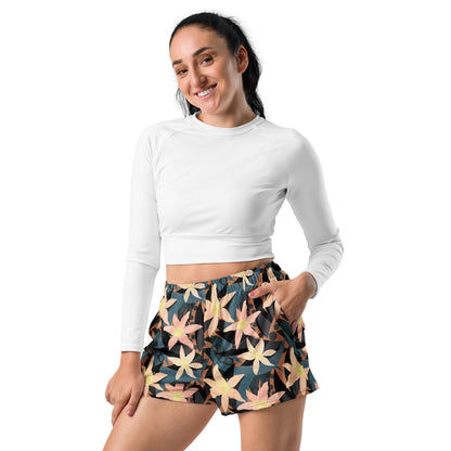 Floral Bloom Recycled Athletic Shorts