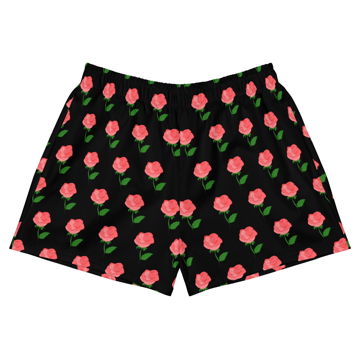 Floral Frenzy Recycled Athletic Shorts