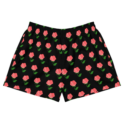 Floral Frenzy Recycled Athletic Shorts