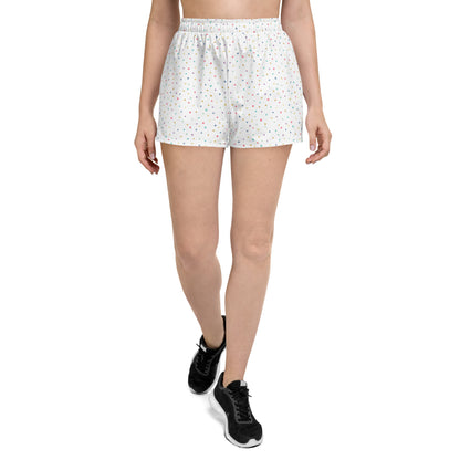 Dotted Dreams Recycled Athletic Shorts